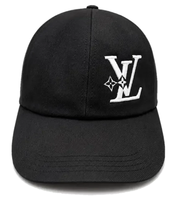 Casquette reteinte en noir